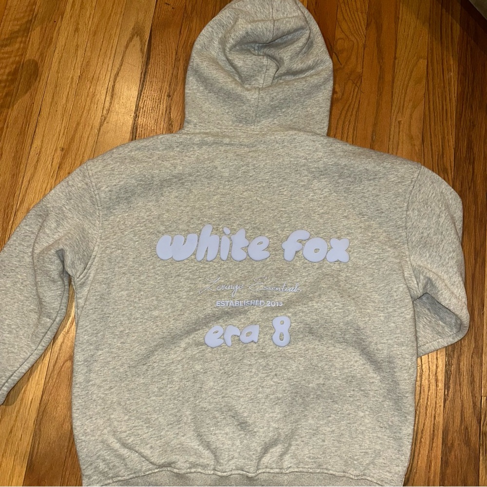 White Fox Boutique Gray Hoodie